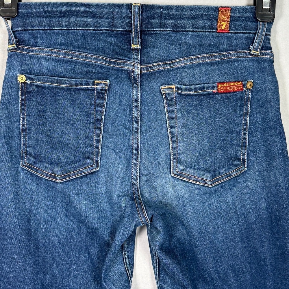 7 For All Mankind The Ankle Skinny Blair Blue Womens Jeans AU8121887A Size‎ 23